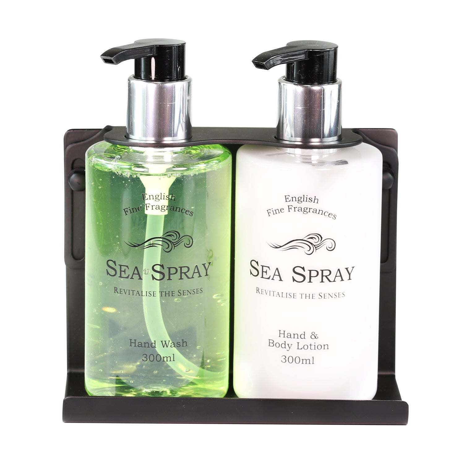 Black Double Wall Bracket