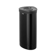 Brabantia 55L 2 Compartment Matt Black Laundry BIn