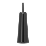 Brabantia Matt Black Toilet Brush and Holder ReNew