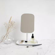 Brabantia White Mirror With Storage Tray x4