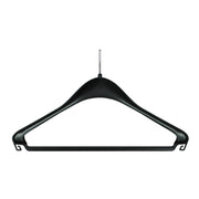 Black Plastic Hanger With Security Stem