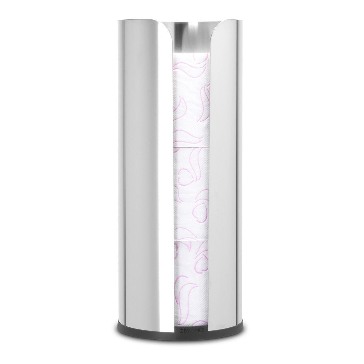 Brabantia Brilliant Steel Spare Toilet Roll Holder