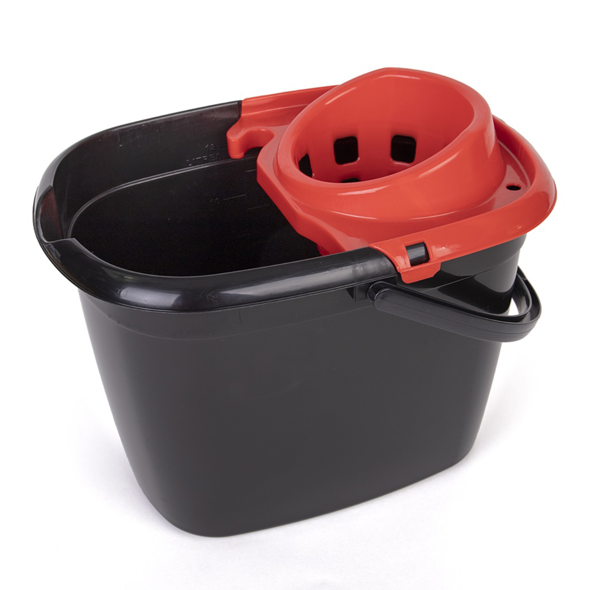 Red 14L Bucket & Wringer