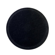 Plain Black Coasters (90mm)