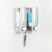 Elegant Chrome Dual Dispenser
