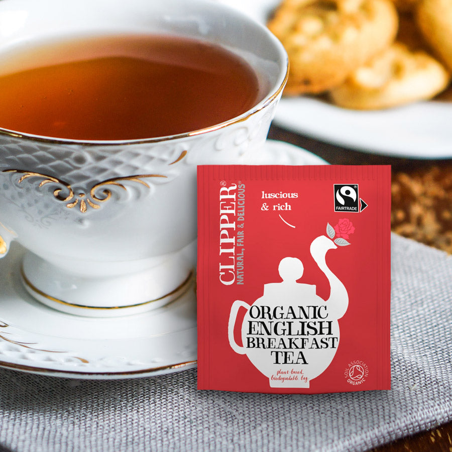 Clipper Fairtrade Organic English Breakfast Envelopes