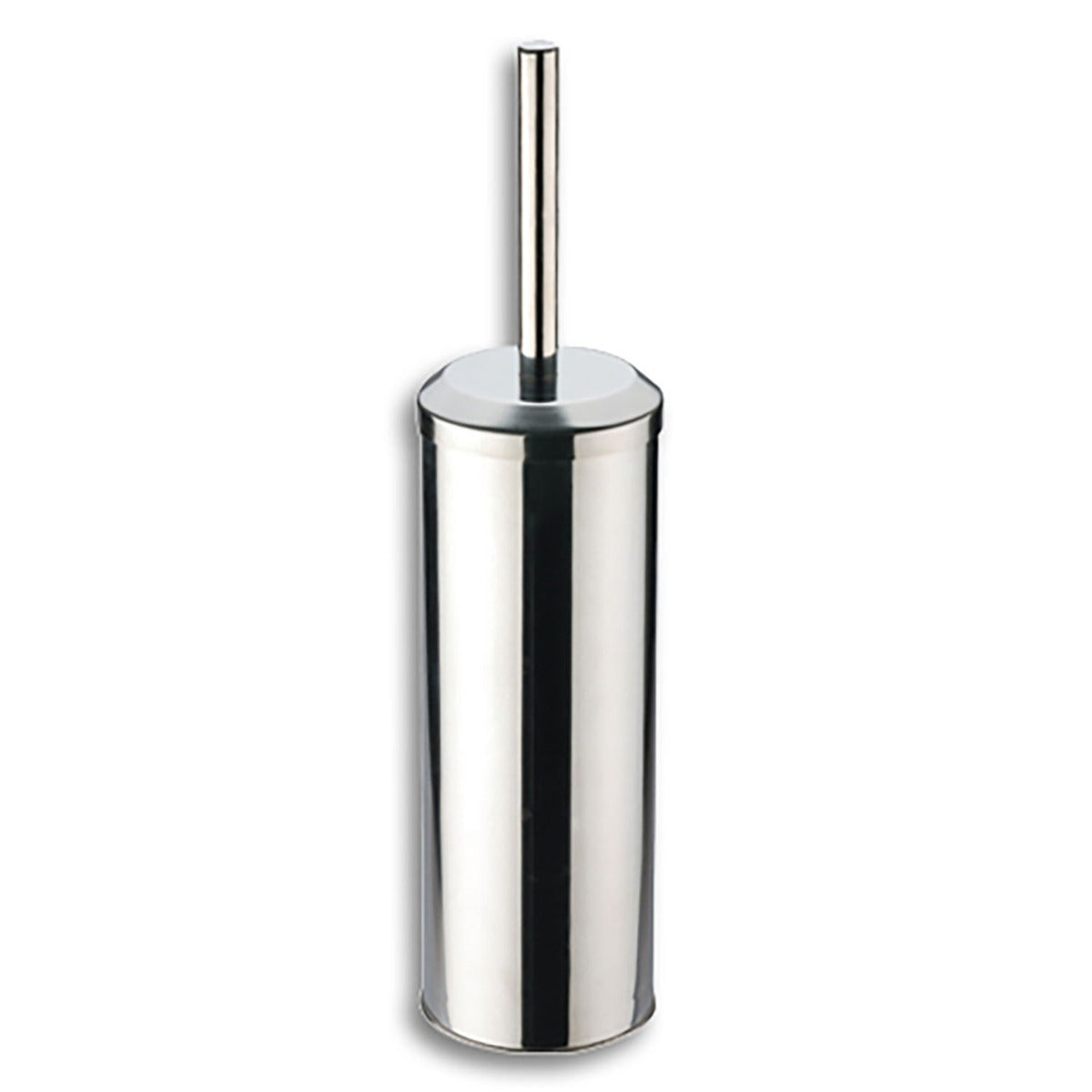 Chrome Toilet Brush & Holder Set