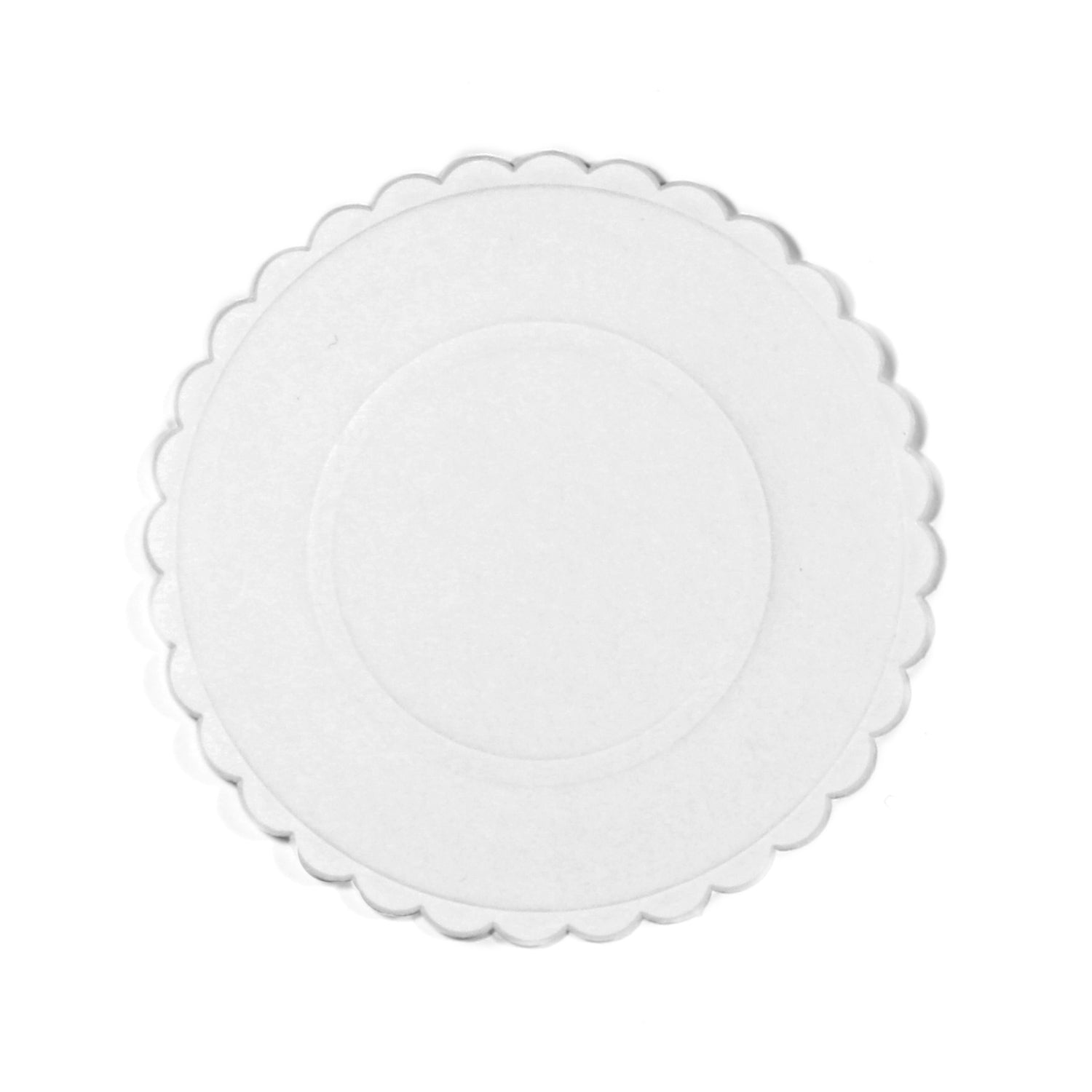 Plain White Coasters 80MM Box of 1000