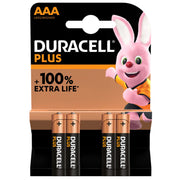 Duracell AAA Plus Power Battery Pack 4's