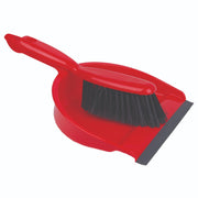 Red Dustpan & Brush Set