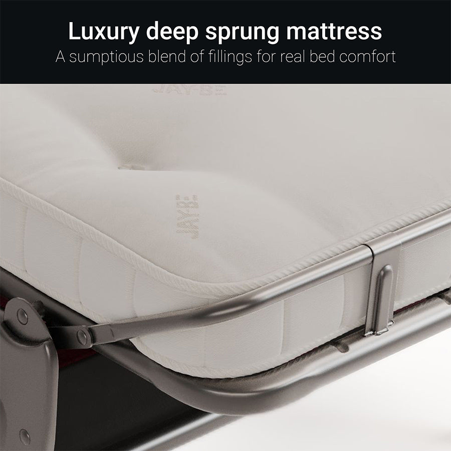 Jay-Be Slim 2-Seater Sofa Bed Brushed Twill Burnt Amber