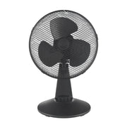 Desk Fan Black 12 Inch