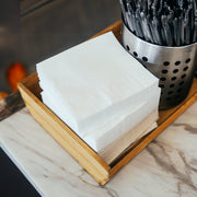 Deluxe Airlaid Square Hand Towel 1/4 Fold - 33 X 33 CM