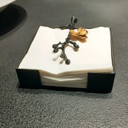 Deluxe Airlaid Square Hand Towel 1/4 Fold 40 X 40 CM