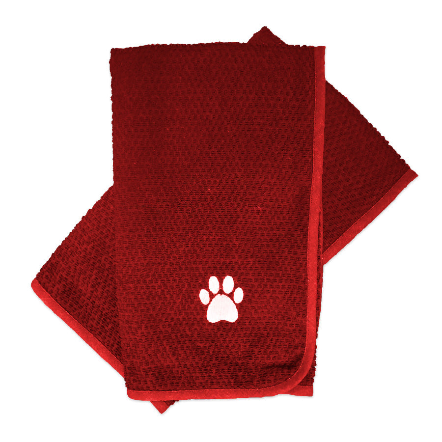 Dog Towel - Red