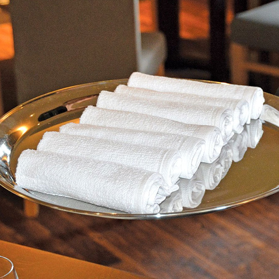 White Economy Facecloths Pack of 12