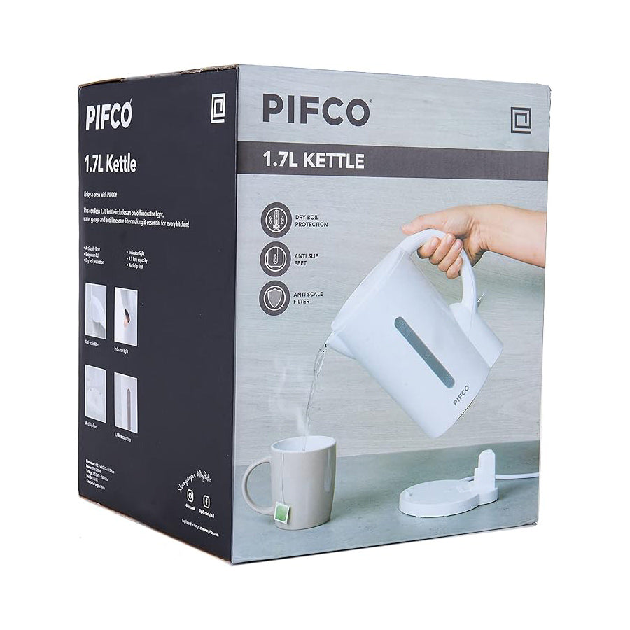 Essentials White Kettle 1.7 Litre