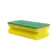 Finger Grip Sponges Yellow Base Green Top
