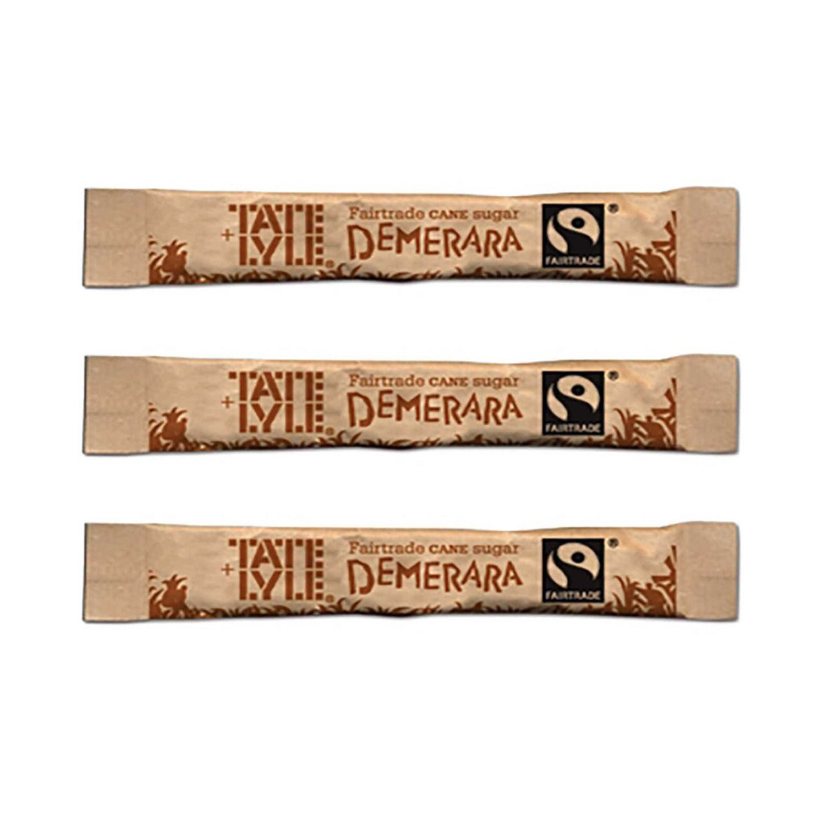 Tate & Lyle Fairtrade Demerara Sugar Sticks Box of 1000