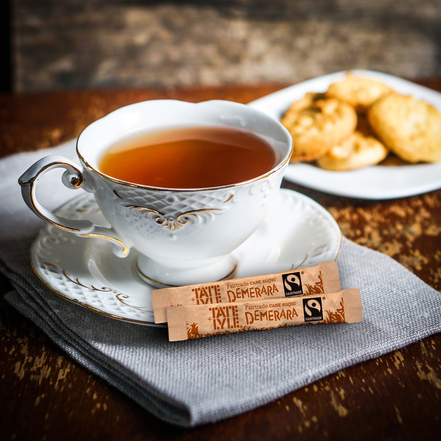 Tate & Lyle Fairtrade Demerara Sugar Sticks Box of 1000