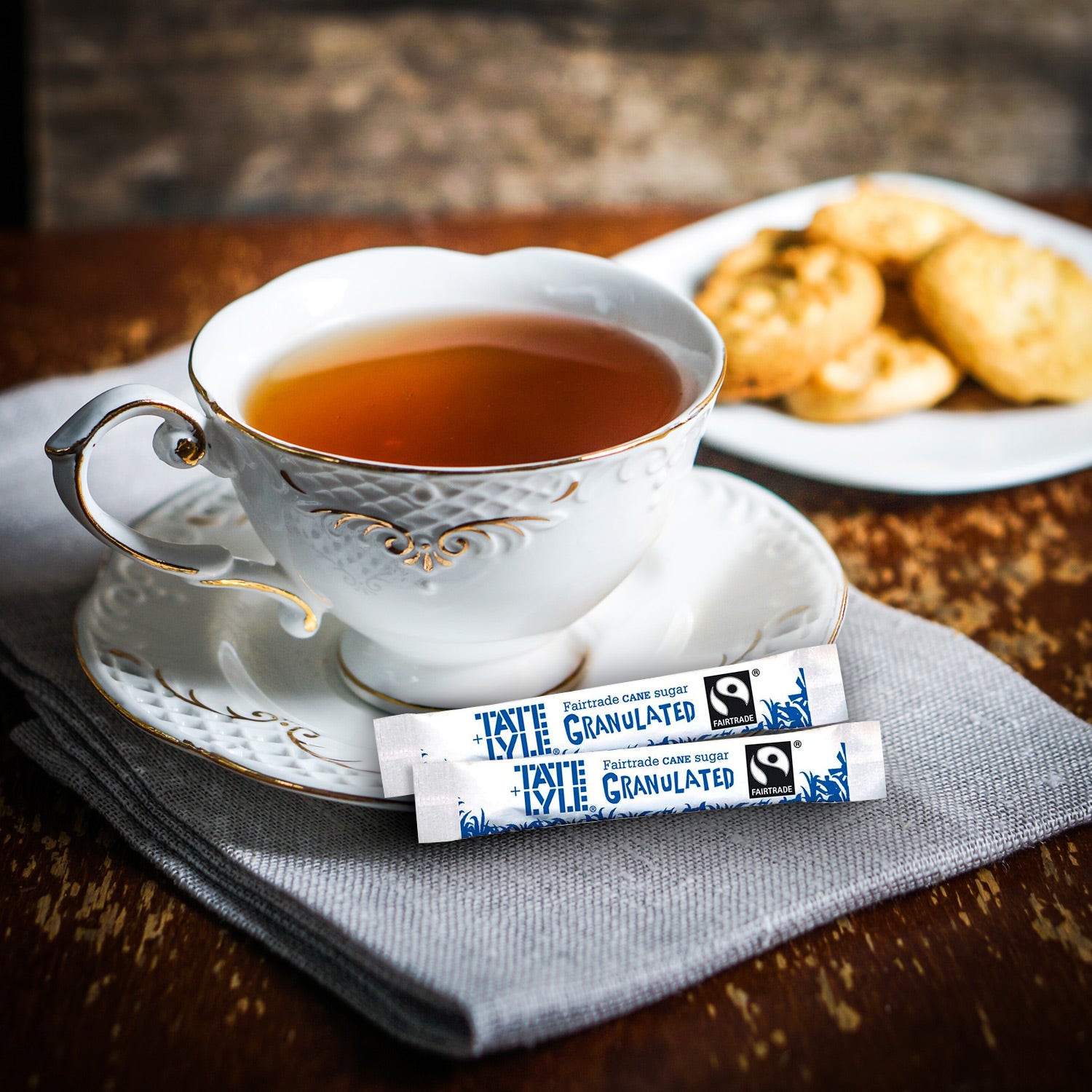 Tate & Lyle Fairtrade White Sugar Sticks Box of 1000