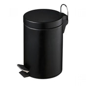 Black 3L Slow Close Pedal Bin