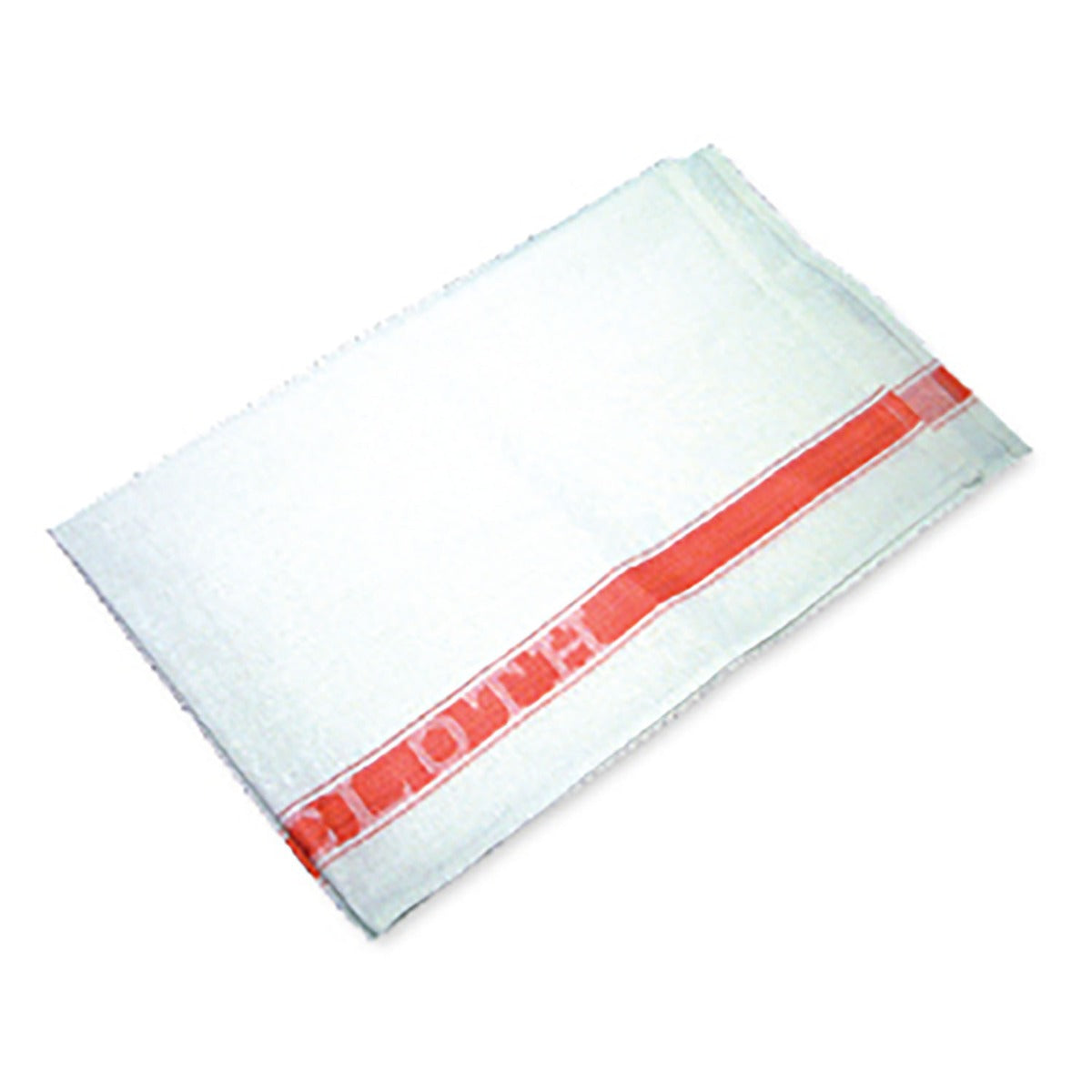 Red Stripe Glass Cloth