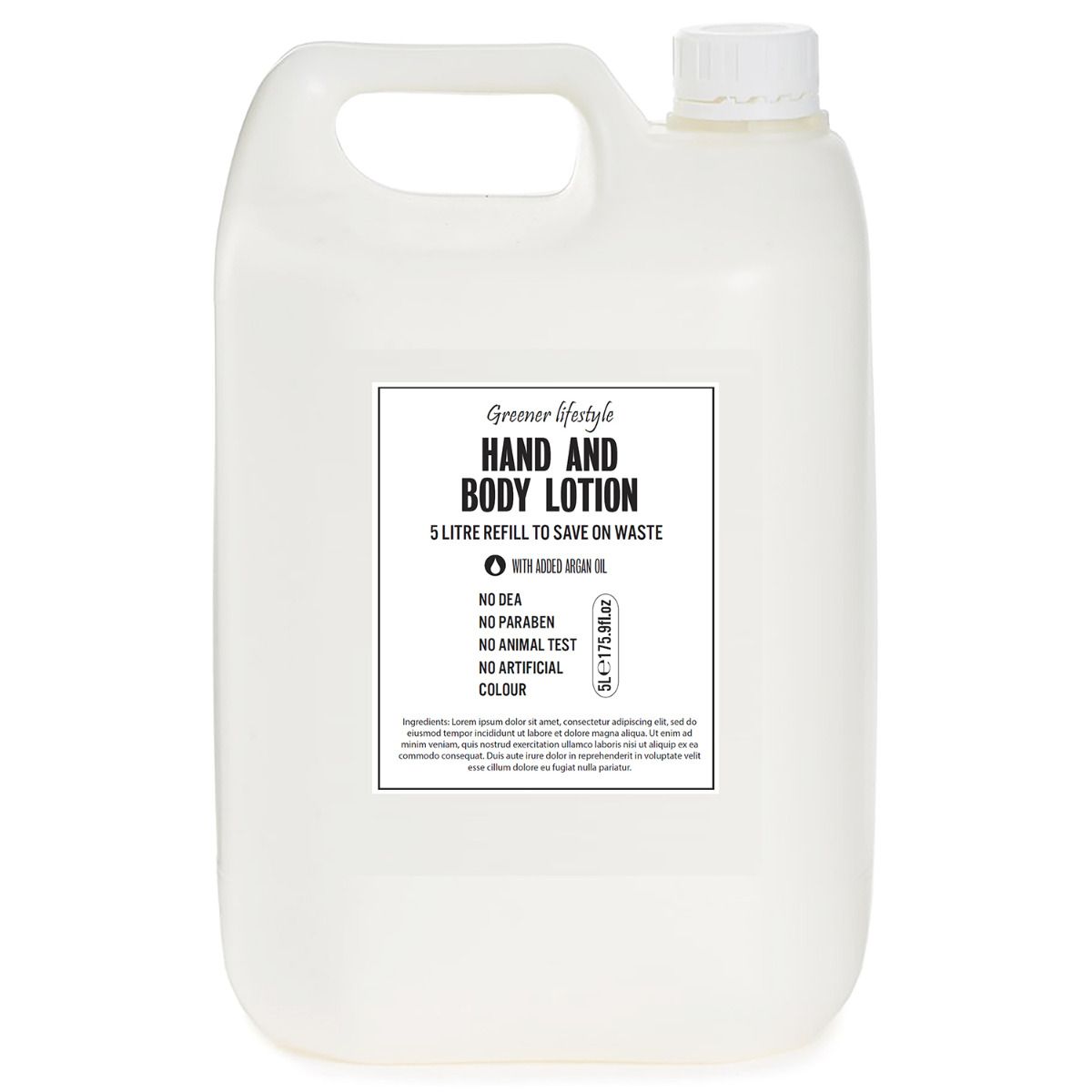 Greener Lifestyle 5L Hand & Body Lotion