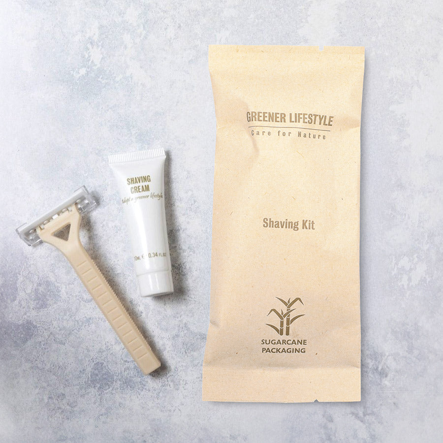 Greener Lifestyle Shaving Kit Sugar Cane Sachet