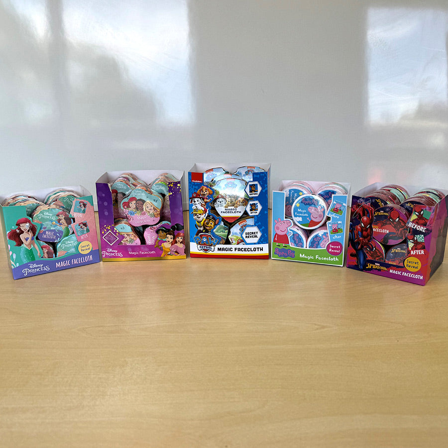 Spiderman Magic Face Cloths