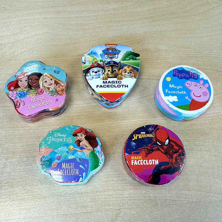 Spiderman Magic Face Cloths