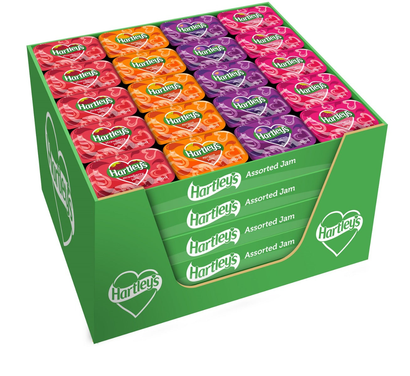 Hartley Assorted Jam Portions Pots