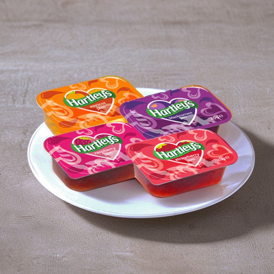 Hartley Assorted Jam Portions Pots