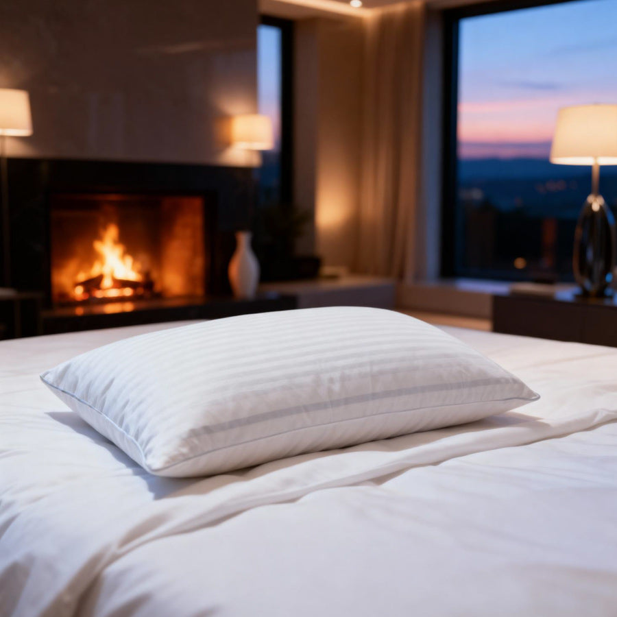 Heavenly Microfibre Pillow (Medium - Firm Support)