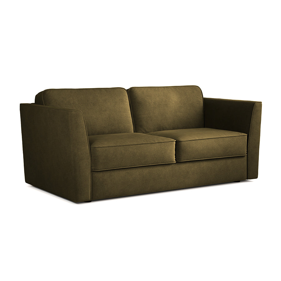 Jay-Be Elegance 3 Seater Sofa Bed Brushed Twill Hunter