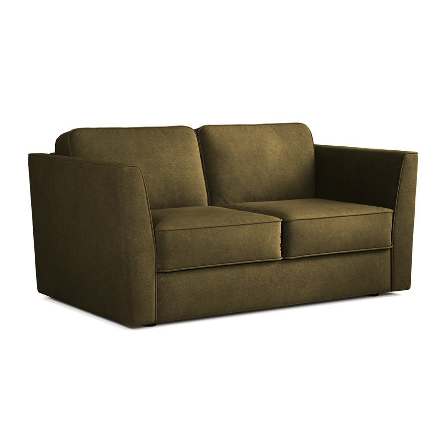 Jay-Be Elegance 2 Seater Sofa Bed Brushed Twill Hunter