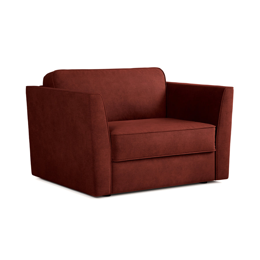 Jay-Be Elegance Snuggler Sofa Bed Burnt Amber