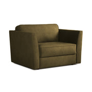 Jay-Be Elegance Snuggler Sofa Bed Brushed Twill Hunter