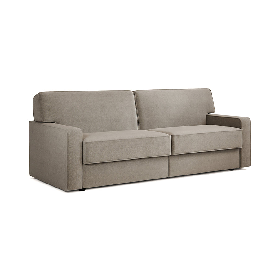 Jay-Be Linea 4 Seater Sofa Bed - Brushed Twill Smoke