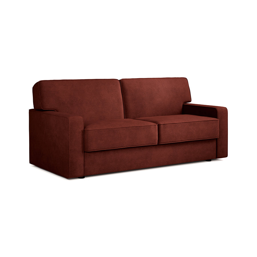 Jay-Be Linea 3Seater Sofa Bed Brushed Twill Burnt Amber
