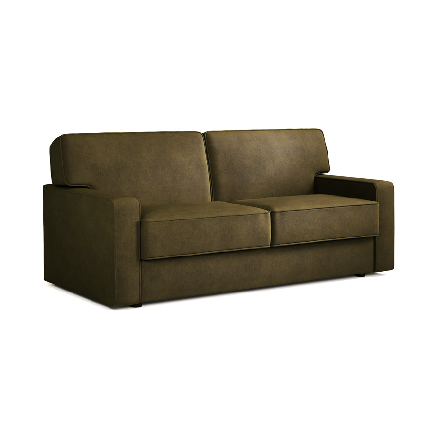 Jay-Be Linea 3 Seater Sofa Bed Brushed Twill Hunter