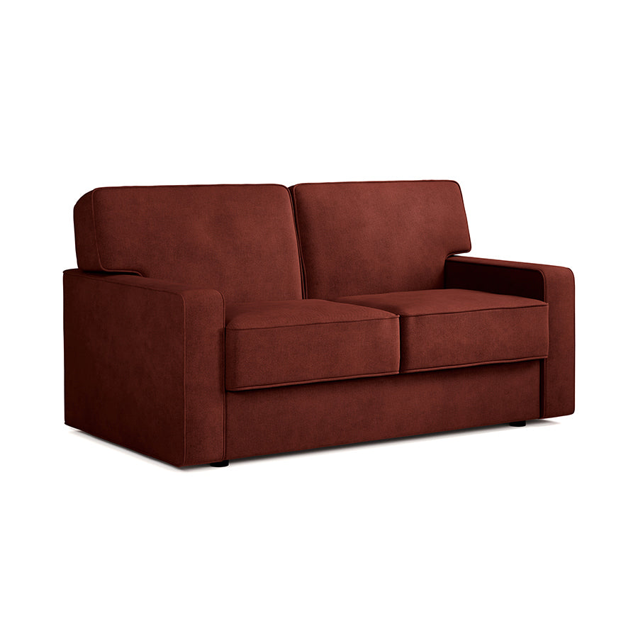 Jay-Be Linea 2Seater Sofa Bed Brushed Twill Burnt Amber