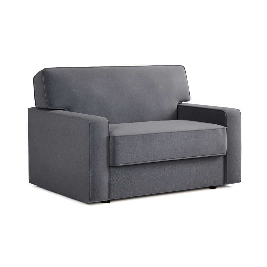Jay-Be Linea Snuggler Sofa Bed Brushed Twill Admiral