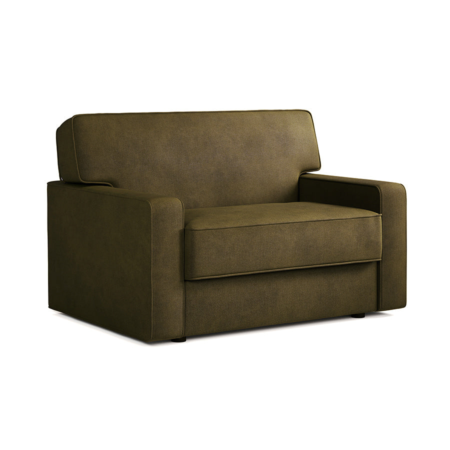 Jay-Be Linea Snuggler Sofa Bed Brushed Twill Hunter