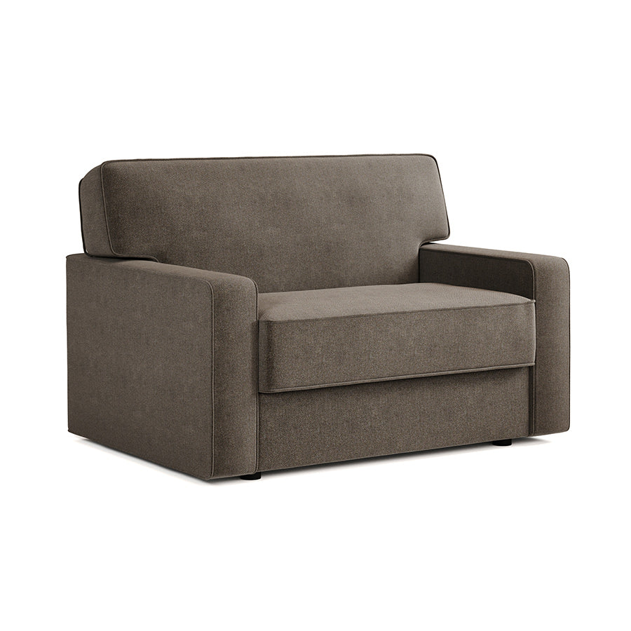 Jay-Be Linea Snuggler Sofa Bed Brushed Twill Pewter