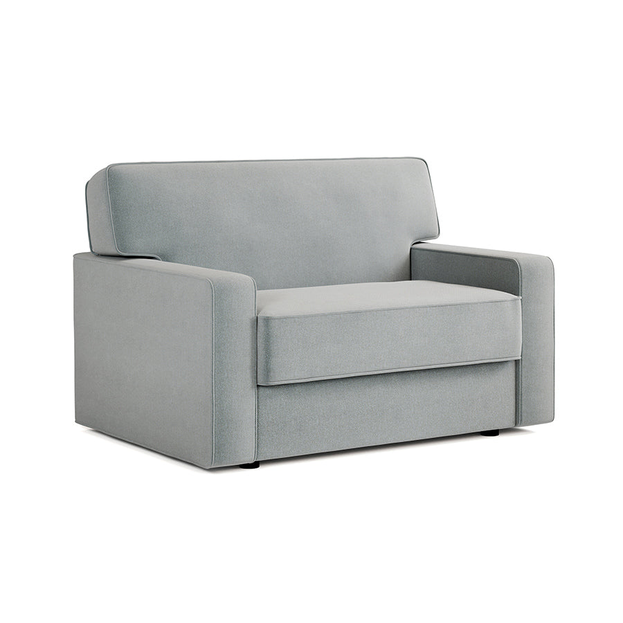 Jay-Be Linea Snuggler Sofa Bed Brushed Twill Sky