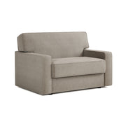 Jay-Be Linea Snuggler Sofa Bed Brushed Twill Smoke