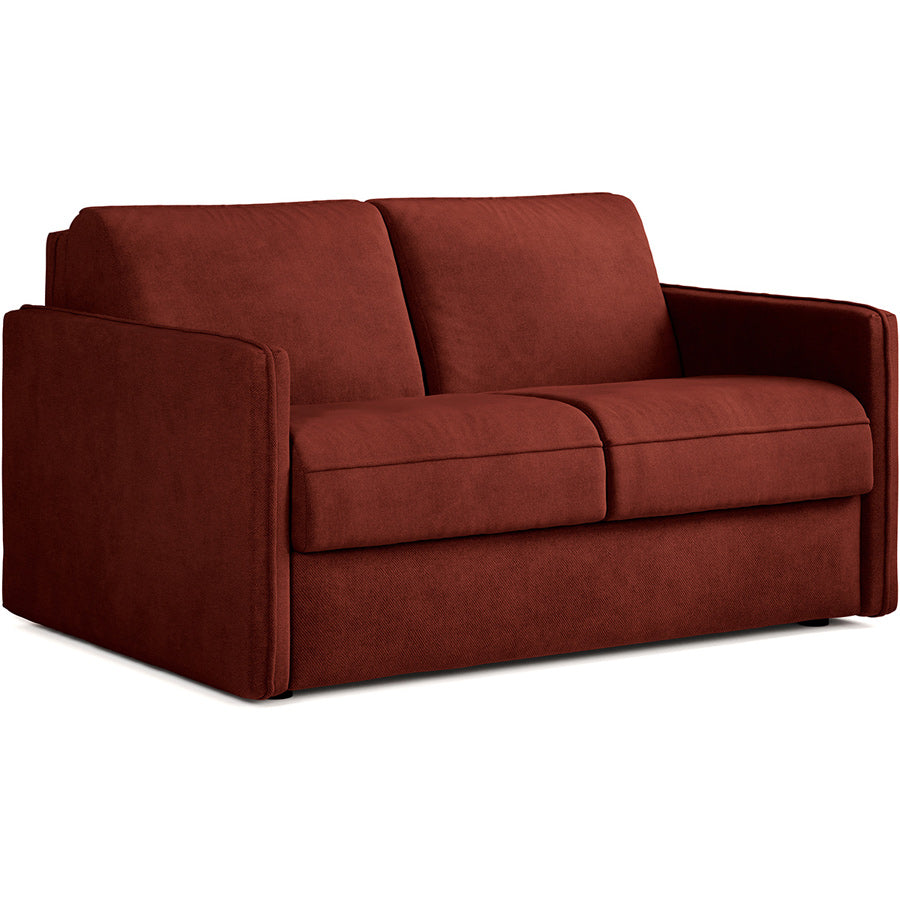 Jay-Be Slim 2-Seater Sofa Bed Brushed Twill Burnt Amber
