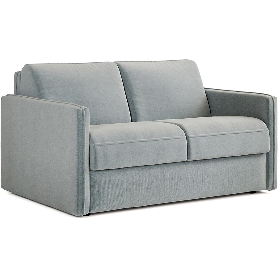 Jay-Be Slim 2 Seater Sofa Bed - Brushed Twill Sky