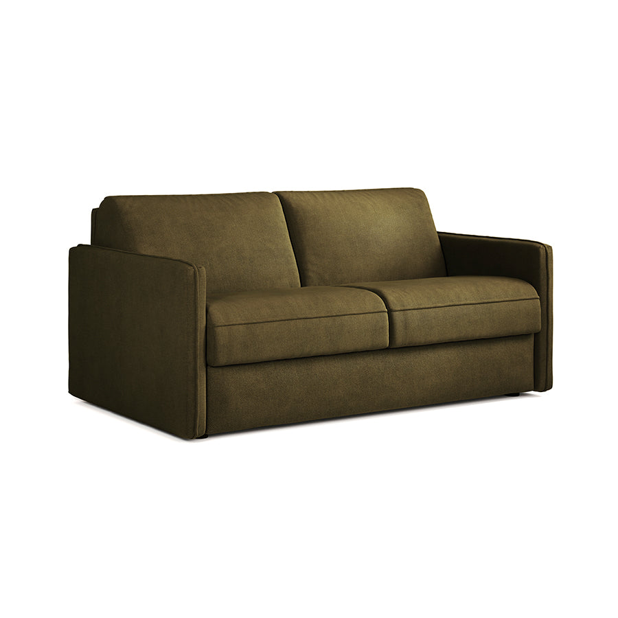 Jay-Be Slim 3-Seater Sofa Bed - Brushed Twill Hunter